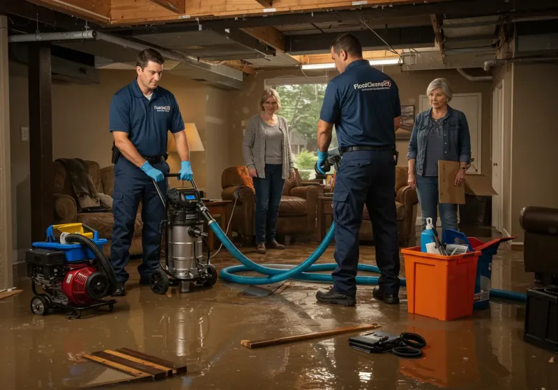Basement Water Extraction and Removal Techniques process in Afton, WY