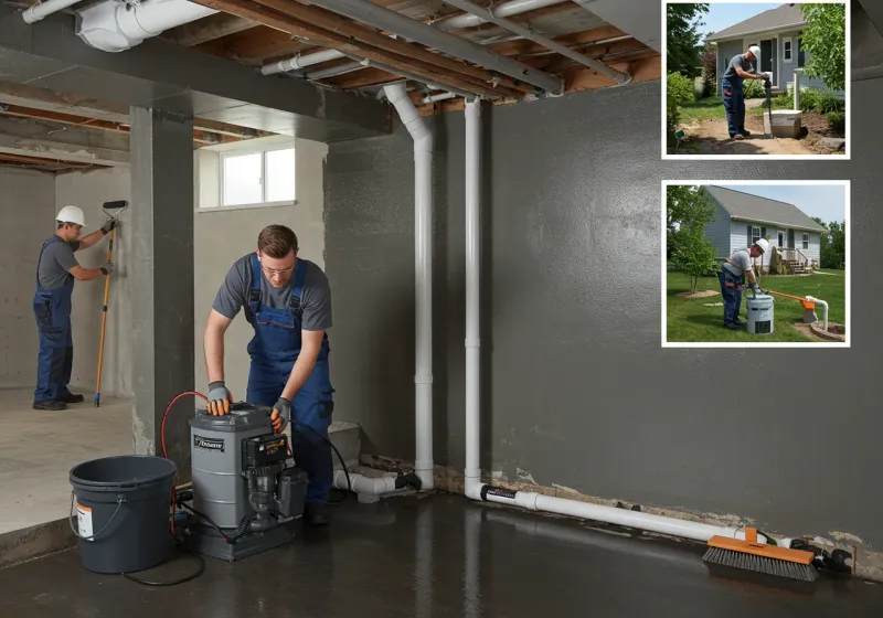 Basement Waterproofing and Flood Prevention process in Afton, WY